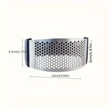 Load image into Gallery viewer, Premium Stainless Steel Garlic Rocker Press - Compact, Durable, and Rust-Resistant Kitchen Gadget
