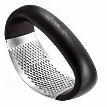 Load image into Gallery viewer, Premium Stainless Steel Garlic Rocker Press - Compact, Durable, and Rust-Resistant Kitchen Gadget
