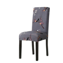 Load image into Gallery viewer, Print Pattened Dining Chair Cover Spandex Elastic Chair Slipcover Stretch Case For Chairs Wedding Hotel Banquet  Fit Stretch Short Dining Room Chair Covers with Printed Pattern Banquet Chair Seat Protector Slipcover For Home Party Hotel Wedding Ceremony
