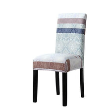 Load image into Gallery viewer, Print Pattened Dining Chair Cover Spandex Elastic Chair Slipcover Stretch Case For Chairs Wedding Hotel Banquet  Fit Stretch Short Dining Room Chair Covers with Printed Pattern Banquet Chair Seat Protector Slipcover For Home Party Hotel Wedding Ceremony
