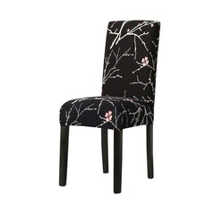 Load image into Gallery viewer, Print Pattened Dining Chair Cover Spandex Elastic Chair Slipcover Stretch Case For Chairs Wedding Hotel Banquet  Fit Stretch Short Dining Room Chair Covers with Printed Pattern Banquet Chair Seat Protector Slipcover For Home Party Hotel Wedding Ceremony
