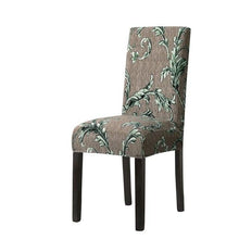 Load image into Gallery viewer, Print Pattened Dining Chair Cover Spandex Elastic Chair Slipcover Stretch Case For Chairs Wedding Hotel Banquet  Fit Stretch Short Dining Room Chair Covers with Printed Pattern Banquet Chair Seat Protector Slipcover For Home Party Hotel Wedding Ceremony
