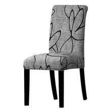 Load image into Gallery viewer, Printed Chair Cover Economical and Practical Stretch Seat Cover Slipcovers Big Elastic Washable Dining Chairs Beach Chairs Removable Washable Short Parsons Kitchen Chair Covers Protector for Dining Room Hote
