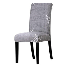 Load image into Gallery viewer, Printed Chair Cover Economical and Practical Stretch Seat Cover Slipcovers Big Elastic Washable Dining Chairs Beach Chairs Removable Washable Short Parsons Kitchen Chair Covers Protector for Dining Room Hote
