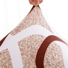 Load image into Gallery viewer, Printed Chair Cover Spandex Stretch Durable Soft Seat Chair Covers Slipcovers for Kitchen Dining Room Wedding Banquet Hotel  Chair Covers for Dining Room Stretch Spandex Removable Washable Anti-dust Seat Slipcover  Protector for Hotel Office Ceremony
