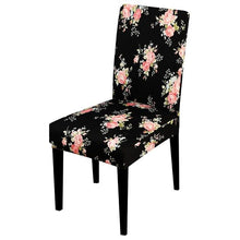 Load image into Gallery viewer, Printed Chair Cover Spandex Stretch Slipcovers Elastic Chair Covers Dining Banquet Home Hotel Weddings Christmas Seat Protector Super Fit Slipcover Stretch Removable Washable Soft Spandex Fabric For Home Hotel Dining Room Ceremony Banquet Wedding Party
