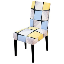 Load image into Gallery viewer, Printed Chair Cover Spandex Stretch Slipcovers Elastic Chair Covers Dining Banquet Home Hotel Weddings Christmas Seat Protector Super Fit Slipcover Stretch Removable Washable Soft Spandex Fabric For Home Hotel Dining Room Ceremony Banquet Wedding Party
