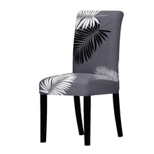 Load image into Gallery viewer, Printed Chair Cover Spandex Stretch Slipcovers Elastic Chair Covers Dining Banquet Home Hotel Weddings Christmas Seat Protector Super Fit Slipcover Stretch Removable Washable Soft Spandex Fabric For Home Hotel Dining Room Ceremony Banquet Wedding Party
