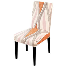 Load image into Gallery viewer, Printed Chair Cover Spandex Stretch Slipcovers Elastic Chair Covers Dining Banquet Home Hotel Weddings Christmas Seat Protector Super Fit Slipcover Stretch Removable Washable Soft Spandex Fabric For Home Hotel Dining Room Ceremony Banquet Wedding Party
