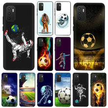 Load image into Gallery viewer, Printed Design Class Shockproof Silicone Cover For Xiaomi Redmi Note 11 Pro 10 5G 9 9s 8 7 9T 8T Astronaut Football Soft Black Phone Case For Redmi 10 9 9a 9c 9T 8 8A 7A Cover
