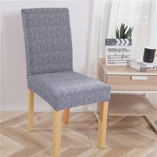Load image into Gallery viewer, Printed Modern Chair Cover Spandex Stretch Elastic Chair Covers Seat Cover For Dining Room Hotel Wedding Banquet Cover Printed Stretchable Parson Chair Covers for Dining Room Pattern Stretch Dining Chair Slipcover Washable Removable for Kitchen
