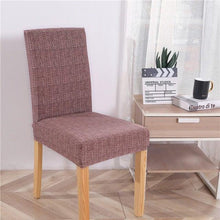Load image into Gallery viewer, Printed Modern Chair Cover Spandex Stretch Elastic Chair Covers Seat Cover For Dining Room Hotel Wedding Banquet Cover Printed Stretchable Parson Chair Covers for Dining Room Pattern Stretch Dining Chair Slipcover Washable Removable for Kitchen

