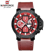 Load image into Gallery viewer, Men's Casual Waterproof Watch With Chronometers And Fluorescent Hands Excellent Design Perfect Gift
