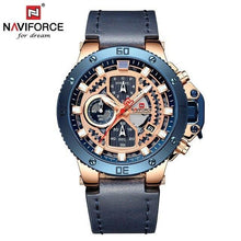 Load image into Gallery viewer, Men's Casual Waterproof Watch With Chronometers And Fluorescent Hands Excellent Design Perfect Gift
