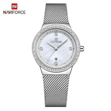 Load image into Gallery viewer, Fashion Elegant Watches   Luxury Analog Women Watch  With Date Casual Quartz  Wristwatch With Stainless Steel Mesh Band Perfect Gift

