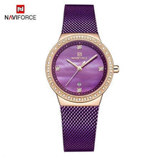 Load image into Gallery viewer, Fashion Elegant Watches   Luxury Analog Women Watch  With Date Casual Quartz  Wristwatch With Stainless Steel Mesh Band Perfect Gift
