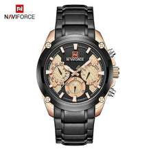 Load image into Gallery viewer, Men's  Waterproof Stainless Steel Watch With Chronometers Business Style Wristwatch Unique Design Perfect Gift

