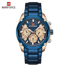 Load image into Gallery viewer, Men's  Waterproof Stainless Steel Watch With Chronometers Business Style Wristwatch Unique Design Perfect Gift

