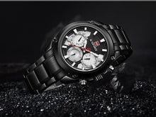 Load image into Gallery viewer, Men's  Waterproof Stainless Steel Watch With Chronometers Business Style Wristwatch Unique Design Perfect Gift
