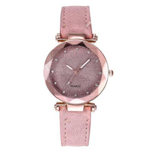 Load image into Gallery viewer, Women's Causal Watch With Leather Belts And Sandblasted Background Luxury Wristwatch  Excellent Design Perfect Gift
