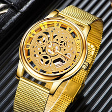 Load image into Gallery viewer, Unisex Metal Silver Watch With Steel Bracelet Unique Design Perfect Gift For Your Loved One
