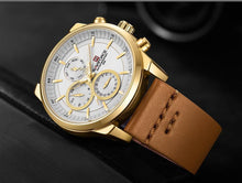 Load image into Gallery viewer, Men's Elegant Waterproof Watch With Fluorescent Hands And Numbers Luxury Unique Design Perfect Gift For Him
