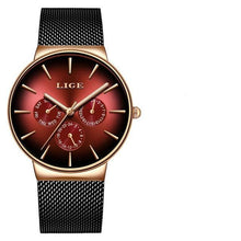 Load image into Gallery viewer, Men's Elegant Watch With  Stainless Steel Straps And Chronometers For Day And Date Display Unique Design Perfect Gift For Man And Women
