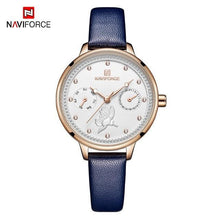 Load image into Gallery viewer, Stylish Womens Elegant With Double Zircon And Two Chronometer Day And Date Luxury Watch
