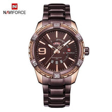 Load image into Gallery viewer, Men's  Luxury Stainless steal Waterproof Watch With Day And Date Display Unique Design Perfect Gift In Modern Metal Men  Wrist Watch Design
