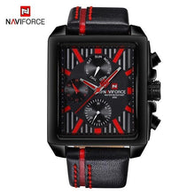 Load image into Gallery viewer, Men's Waterproof Watch With Leather Belt And Chronometers  Retro Style Unique Shape Excellent Gift
