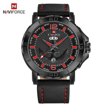 Load image into Gallery viewer, Men's Waterproof Watch With Anchor Detail and Fluorescent Hands Excellent Design Luxury Perfect Gift
