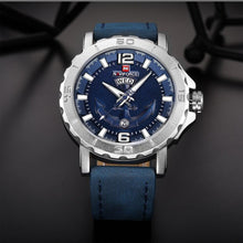 Load image into Gallery viewer, Men's Waterproof Watch With Anchor Detail and Fluorescent Hands Excellent Design Luxury Perfect Gift
