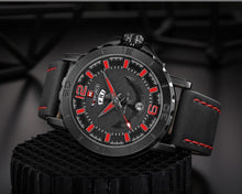 Load image into Gallery viewer, Men's Waterproof Watch With Anchor Detail and Fluorescent Hands Excellent Design Luxury Perfect Gift
