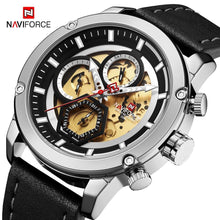 Load image into Gallery viewer, Sport  Watches For Men Waterproof Watch Analog Quartz Leather Band Wristwatch Unique Design Perfect Gift
