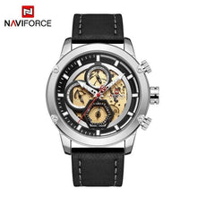 Load image into Gallery viewer, Sport  Watches For Men Waterproof Watch Analog Quartz Leather Band Wristwatch Unique Design Perfect Gift
