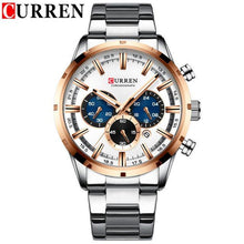 Load image into Gallery viewer, Men's Sports  Waterproof Stainless Steel Watch With Chronometers And Special Date Display Unique Design Perfect Gift
