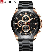 Load image into Gallery viewer, Men's  Water Resistant Watch With Chronometers Day View Unique Design Perfect Gift
