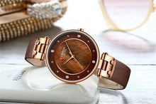 Load image into Gallery viewer, Women's Luxury Watches In Excellent Background And Zircon Designs Business Style Wristwatch Perfect Gift For Her
