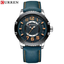 Load image into Gallery viewer, Men's Waterproof  Sport Watch With Leather  Belts  And Large Numbers Details Unique Design Perfect Gift
