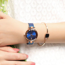 Load image into Gallery viewer, Top Luxury Women Watches Rose Gold Analog Watch Fashion Shine Round Design Elegant Stainless Strap Wrist Watch
