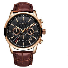 Load image into Gallery viewer, Men's  Waterproof Watch With Chronometers Day View Sport Analog Watches Excellent Look Perfect Gift For Him
