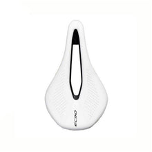 Load image into Gallery viewer, Road Bike Saddles PU Ultralight Breathable Comfortable Seat Cushion Bike Racing Saddle Superflow Road Bike Saddle High Performance And Comfortable Lightweight Sport Road Bike Seat
