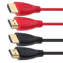 Load image into Gallery viewer, HDMI Cable High Speed Gold Plated Plug Male-Male HDMI Cable Ultra High Speed Gold Plated Connectors Ethernet Audio Return Video 4K Full HD 1080p For HD TV Computer Gaming
