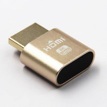 Load image into Gallery viewer, HDMI Virtual Display 4K HDMI Plug Display Cheat Virtual Plug HDMI High Resolution Virtual Monitor Display Emulator New Generation Headless Display Adapter Supports Up To 4K

