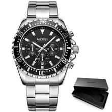 Load image into Gallery viewer, Multifunctional Men's Quartz Watches Modern Stainless Steel Design Waterproof And Scratch Resistant Wrist Watches
