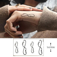 Load image into Gallery viewer, New Waterproof Temporary Wolf Sticker Tattoo Mens Modern Tattoo Realistic Design

