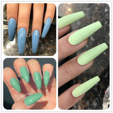 Load image into Gallery viewer, 2022 Modern Spring Green Gel Nail Polish Colorful UV LED  Long Lasting Varnish Modern High Quality Design For Girls and Womens
