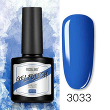 Load image into Gallery viewer, Modern Womens Glossy Colorful 8ml Nail Gel Polish Permanent UV LED  High Quality Crystal Effect Design
