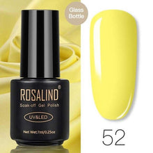 Load image into Gallery viewer, Modern Womens Glossy Colorful 8ml Nail Gel Polish Permanent UV LED  High Quality Crystal Effect Design
