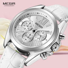 Load image into Gallery viewer, New Luxury White Women Watch Modern Sport Design Quartz Waterproof Wristwatch Business Style For Women
